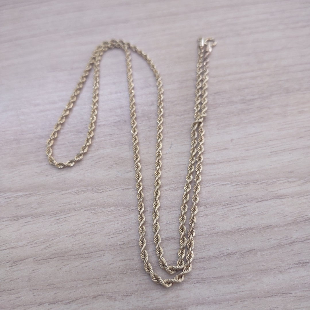 CADENA ORO 14 K 2.1 GRMS (SEMINUEVO)