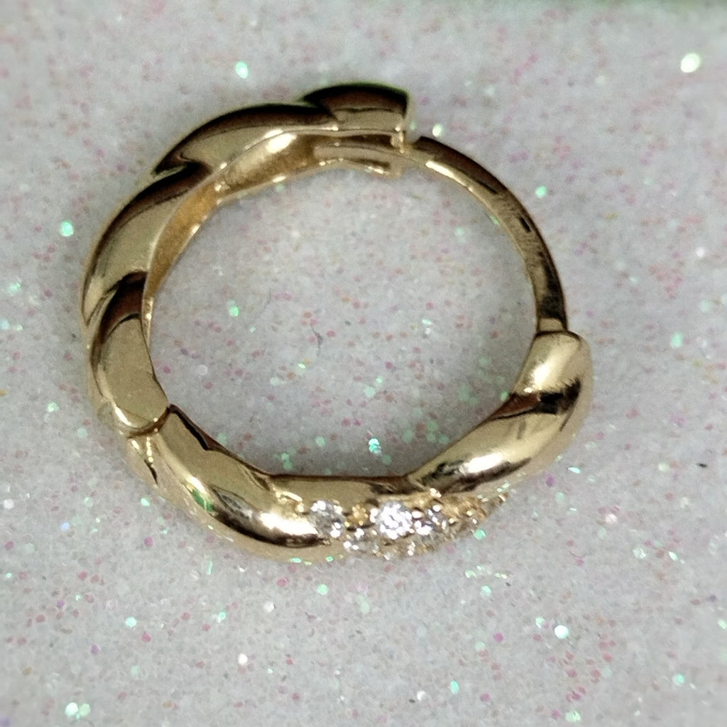 HUGGIES ORO 14K 2.2 (NUEVO)