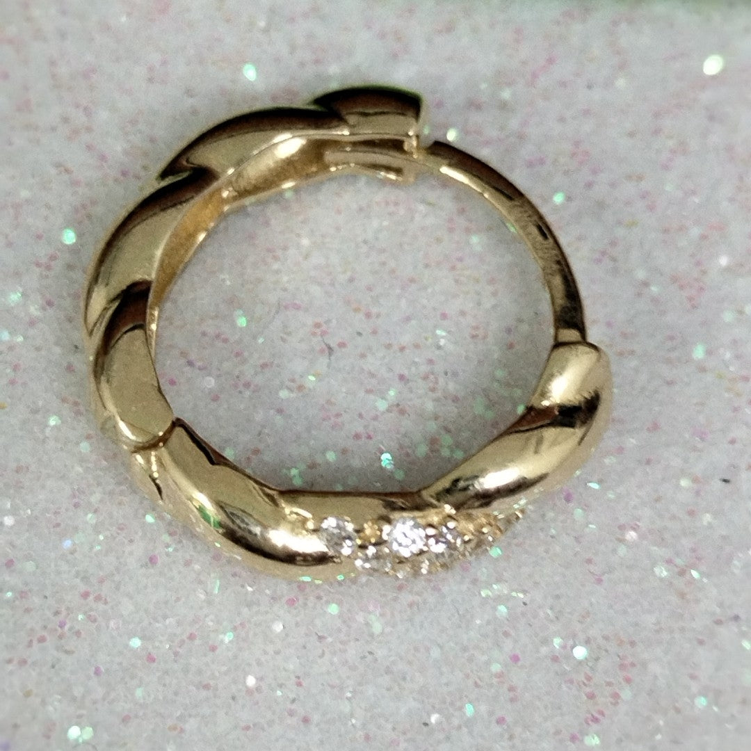 HUGGIES ORO 14K 2.2 (NUEVO)