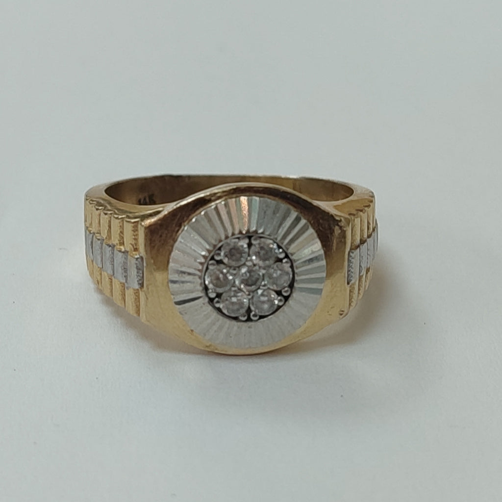 ANILLO ORO 14 K 8,80 GRMS (SEMINUEVO)