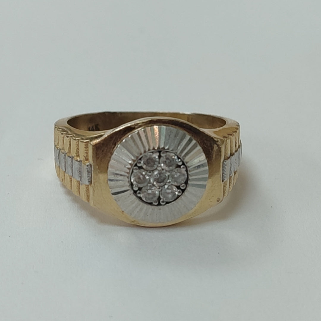 ANILLO ORO 14 K 8,80 GRMS (SEMINUEVO)