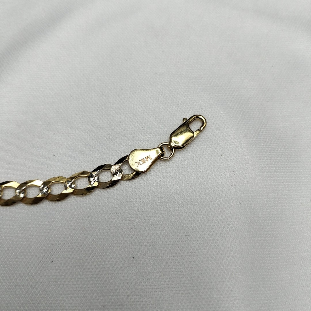 PULSERA BARBADA 14K 21 CM 5.6 GR (NUEVO)