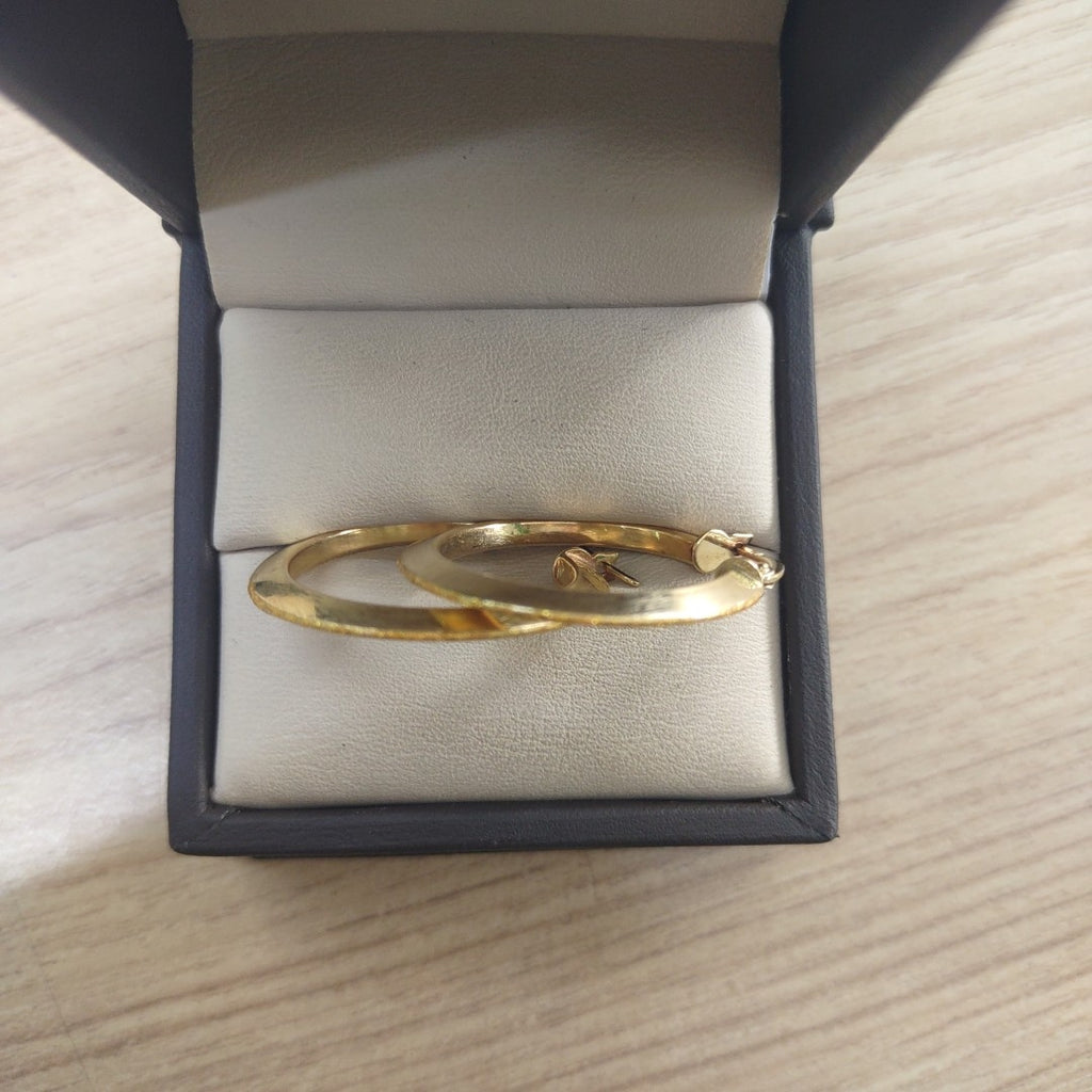 ARRACADAS PAR ORO 14 K 4.9 GRMS (SEMINUEVO)