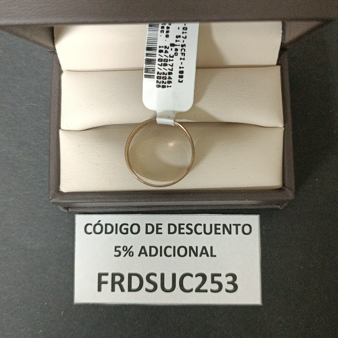 ARGOLLA ORO 8 K 2,40 GRMS (SEMINUEVO)
