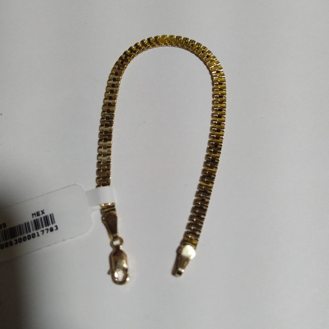 PULSERA ESPECIAL 14K 18 CM 4 GR (NUEVO)