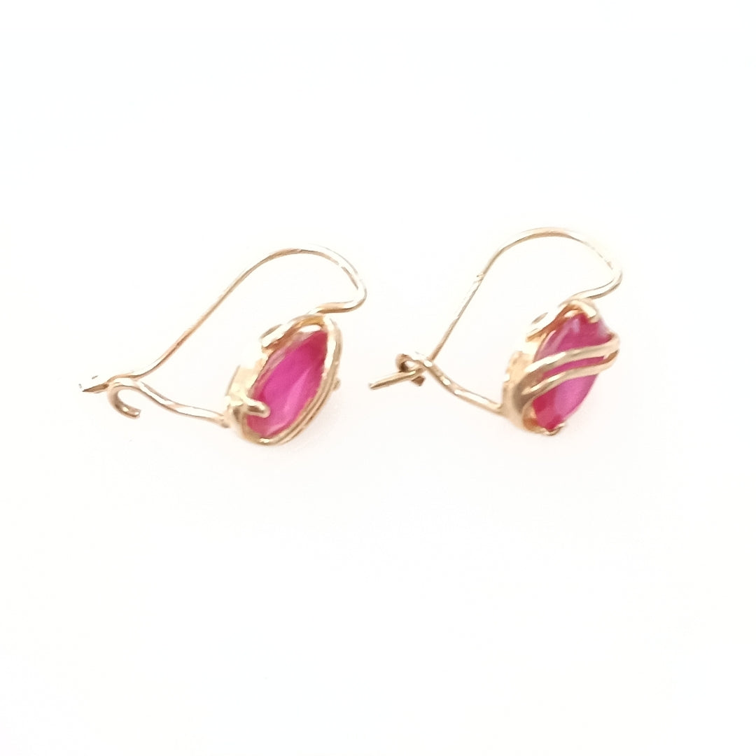 ARETES PAR ORO 10 K 1,70 GRMS (SEMINUEVO)