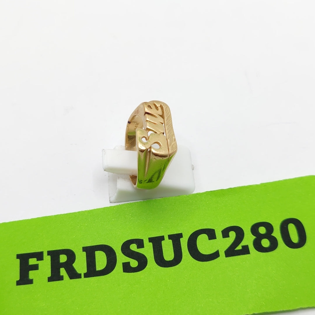 ANILLO ORO 14 K 5,20 GRMS (SEMINUEVO)