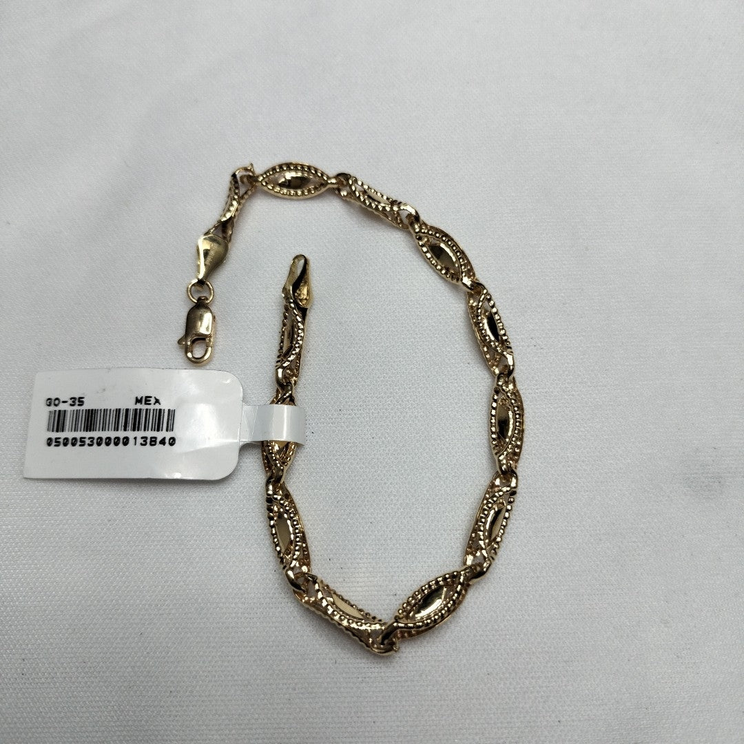 PULSERA ESPECIAL 10K 18 CM 4.3 GR (NUEVO)
