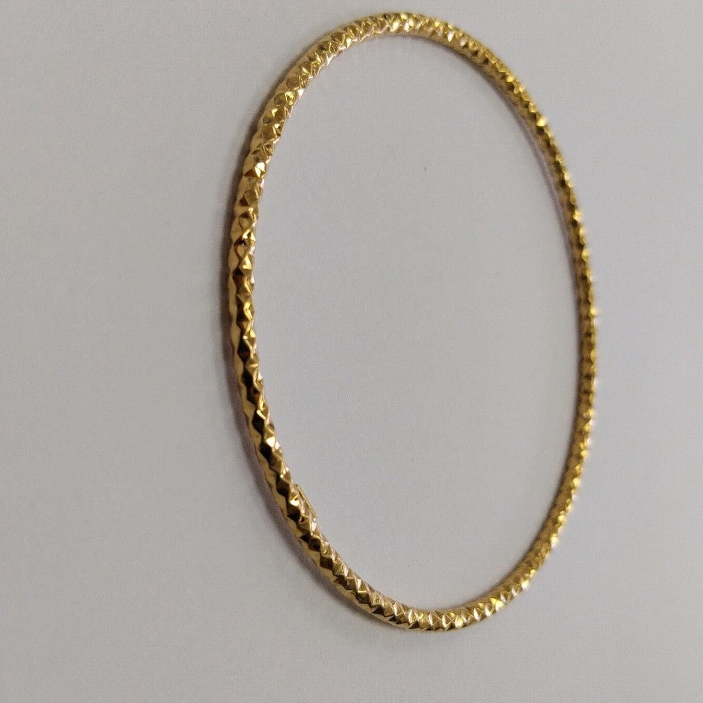 PULSERA RIGIDA ORO 14 K 2.5 GRMS (SEMINUEVO)