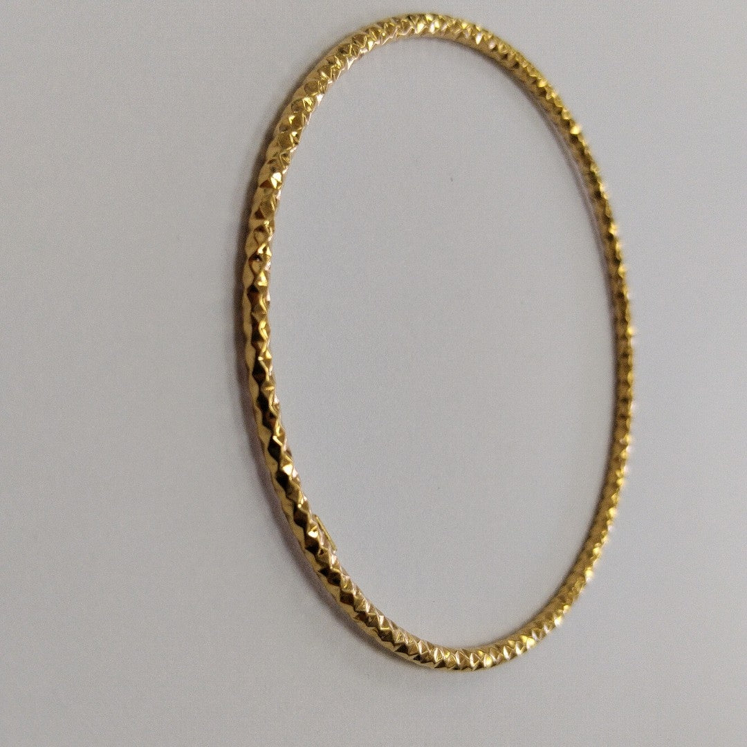 PULSERA RIGIDA ORO 14 K 2.5 GRMS (SEMINUEVO)