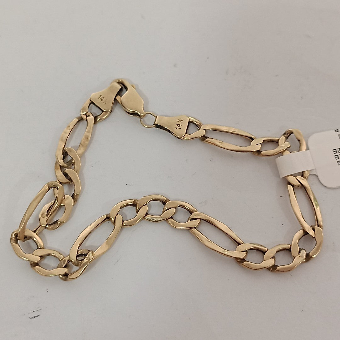 PULSERA ORO 14 K 5.8 GRMS (SEMINUEVO)