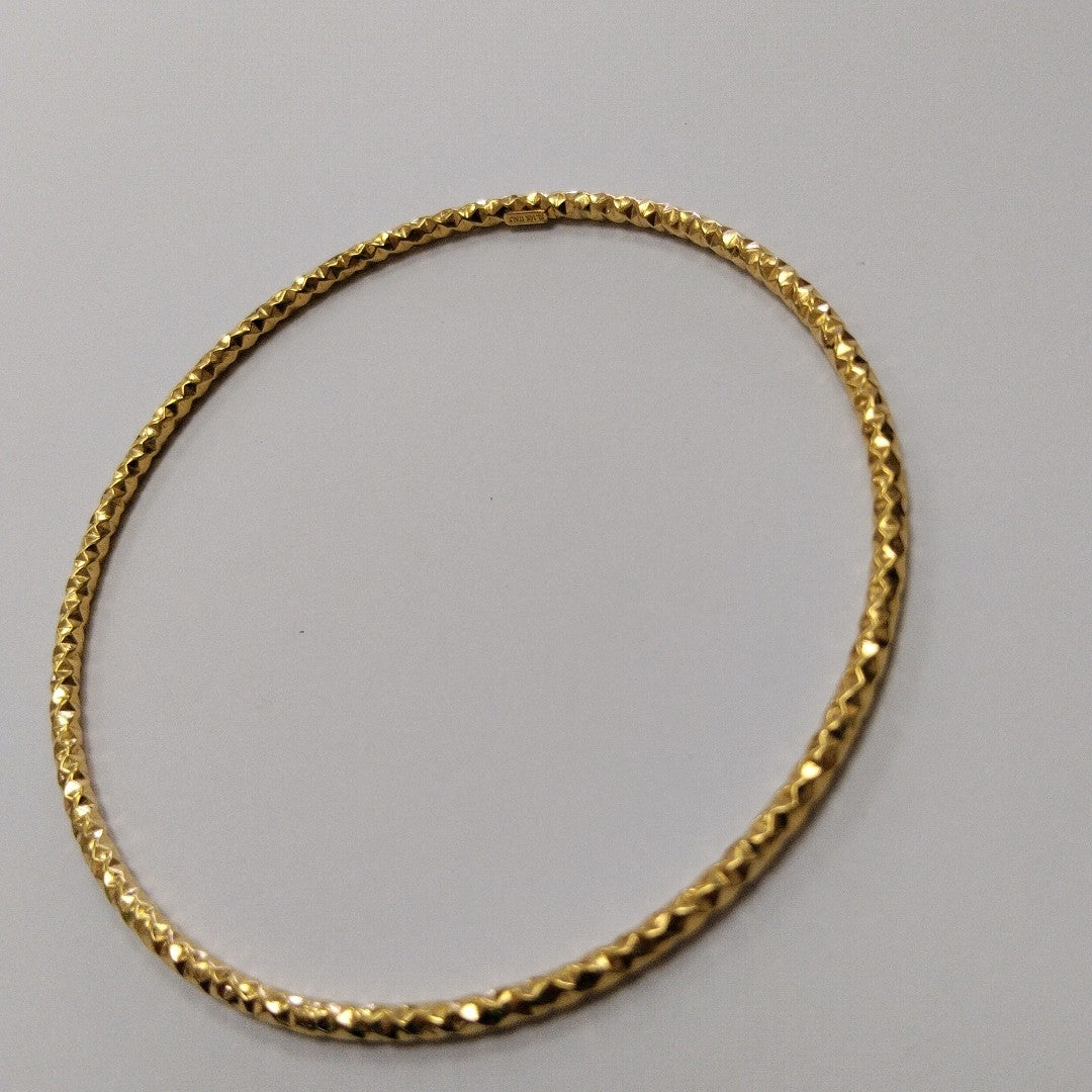 PULSERA RIGIDA ORO 14 K 2.4 GRMS (SEMINUEVO)