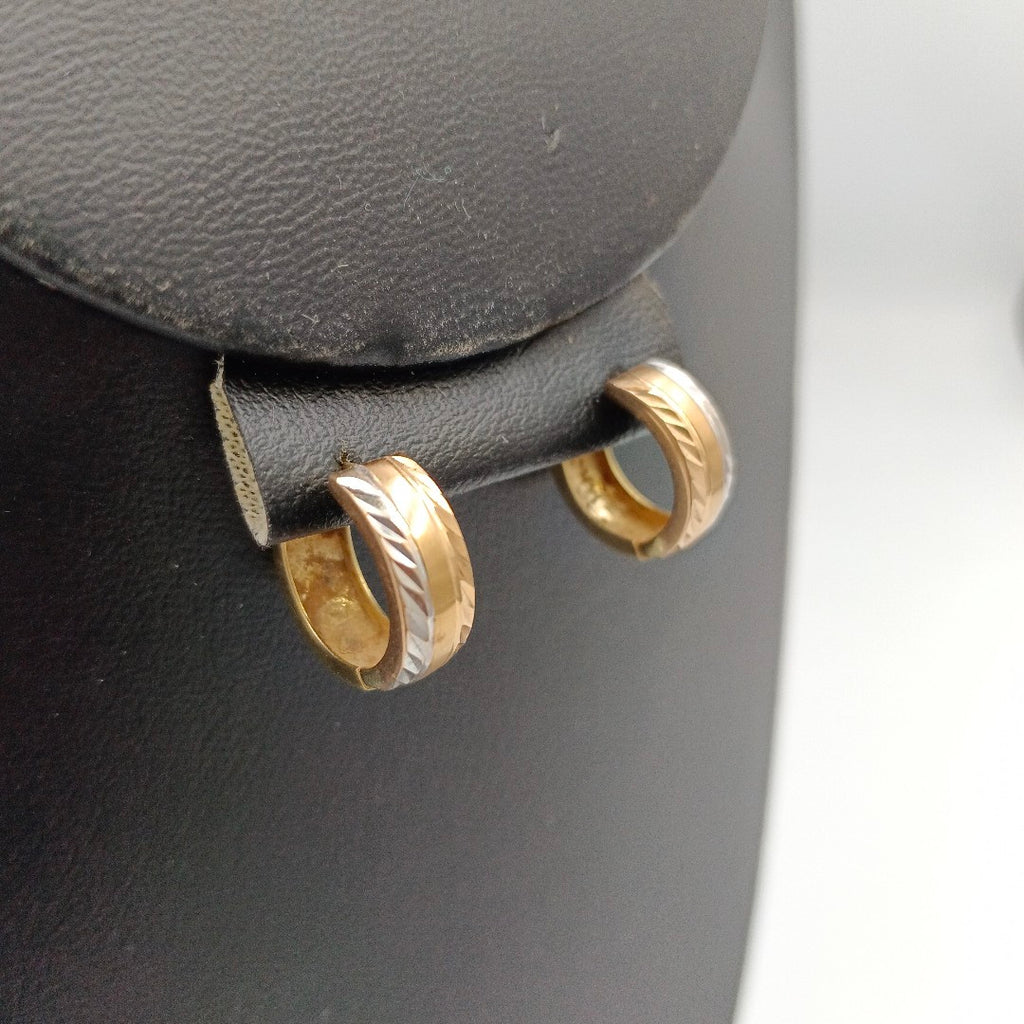 ARRACADAS PAR ORO 14 K 3,40 GRMS (SEMINUEVO)