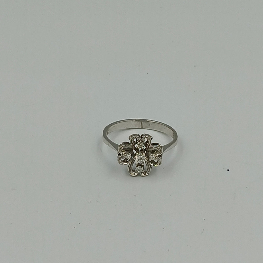ANILLITO ORO BLANCO 18 K 2,60 GRMS (SEMINUEVO)