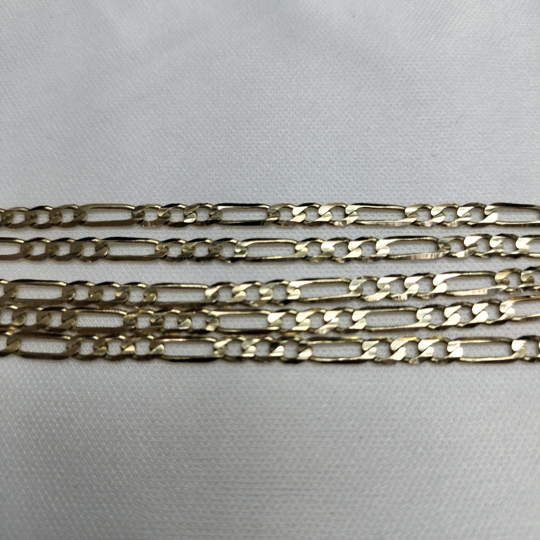 CADENA 3X1 14K 55 CM 7.2 GR (NUEVO)