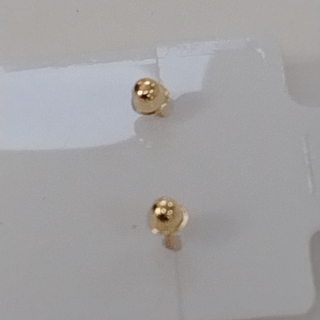 BROQUELES BROQUEL FIG SONRISA ESMALTE AMARILLO 14K 0.2074 GR (NUEVO)
