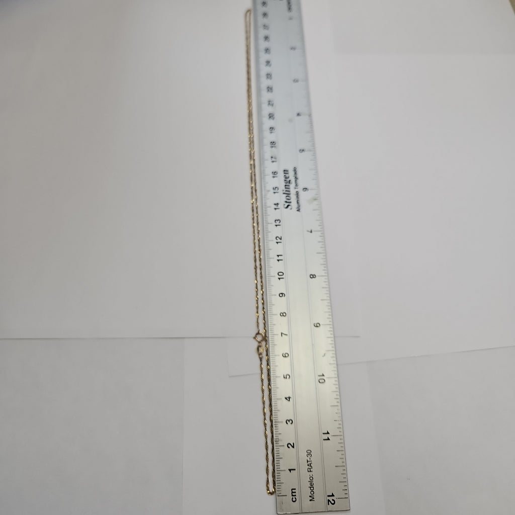CADENA ORO 14 K 1.6 GRMS (SEMINUEVO)