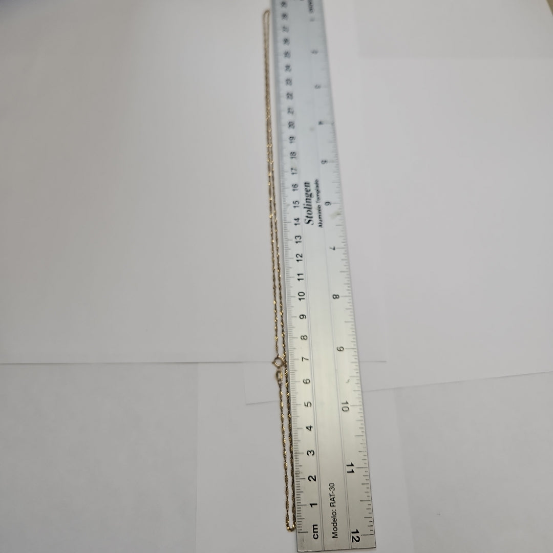 CADENA ORO 14 K 1.6 GRMS (SEMINUEVO)