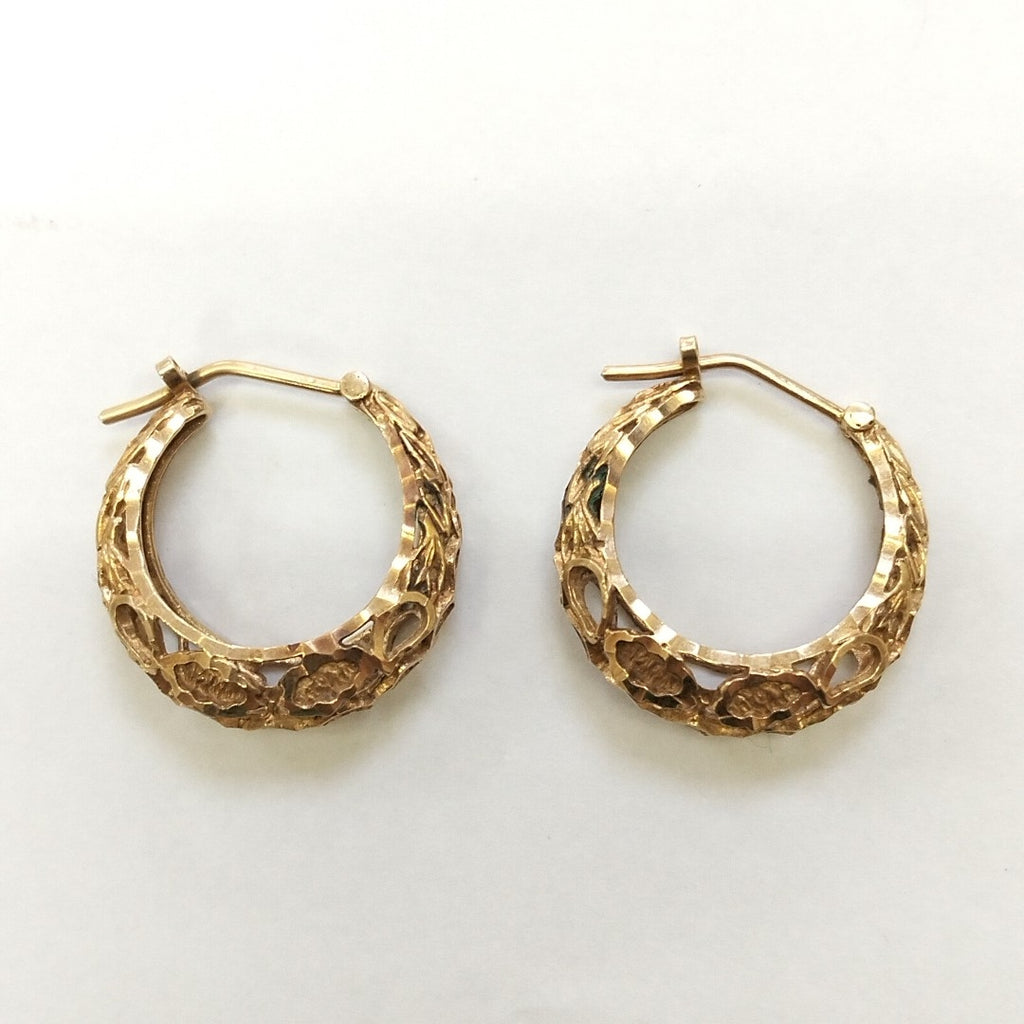 ARETES PAR ORO 14 K 5,40 GRMS (SEMINUEVO)