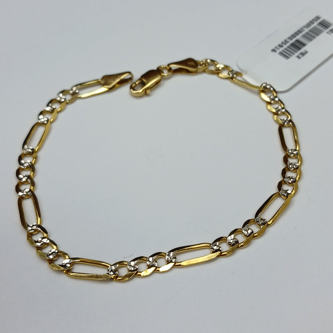 PULSERA 3X1 14K 18 CM 3.9 GR (NUEVO)