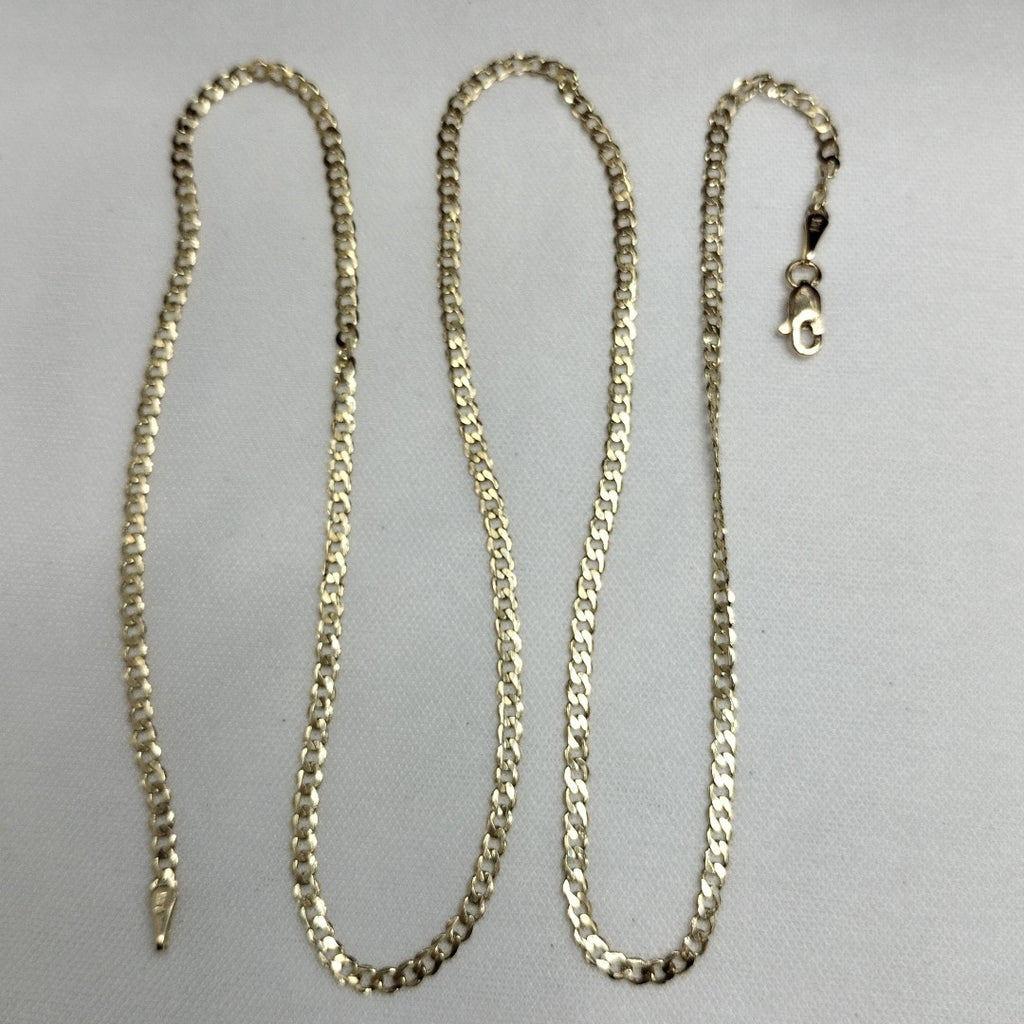 CADENA BARBADA 14K 55 CM 5.1 GR (NUEVO)