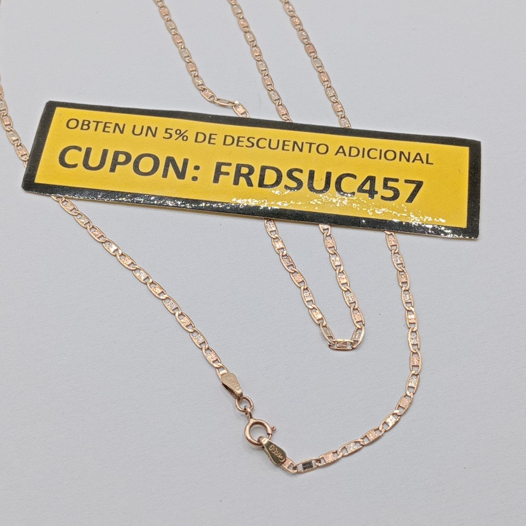 CADENA ORO COMBINADO 10 K 2.6 GRMS (SEMINUEVO)