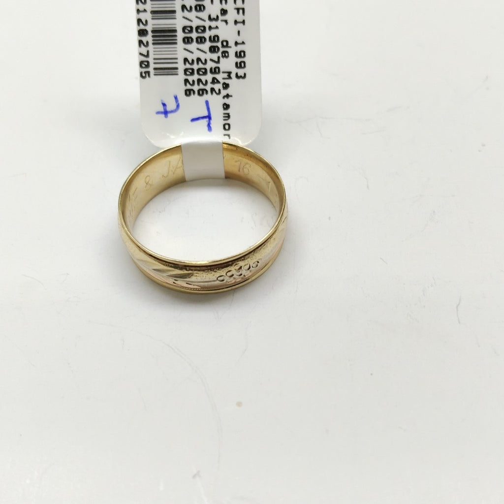 ARGOLLA ORO 14 K 2.5 GRMS (SEMINUEVO)
