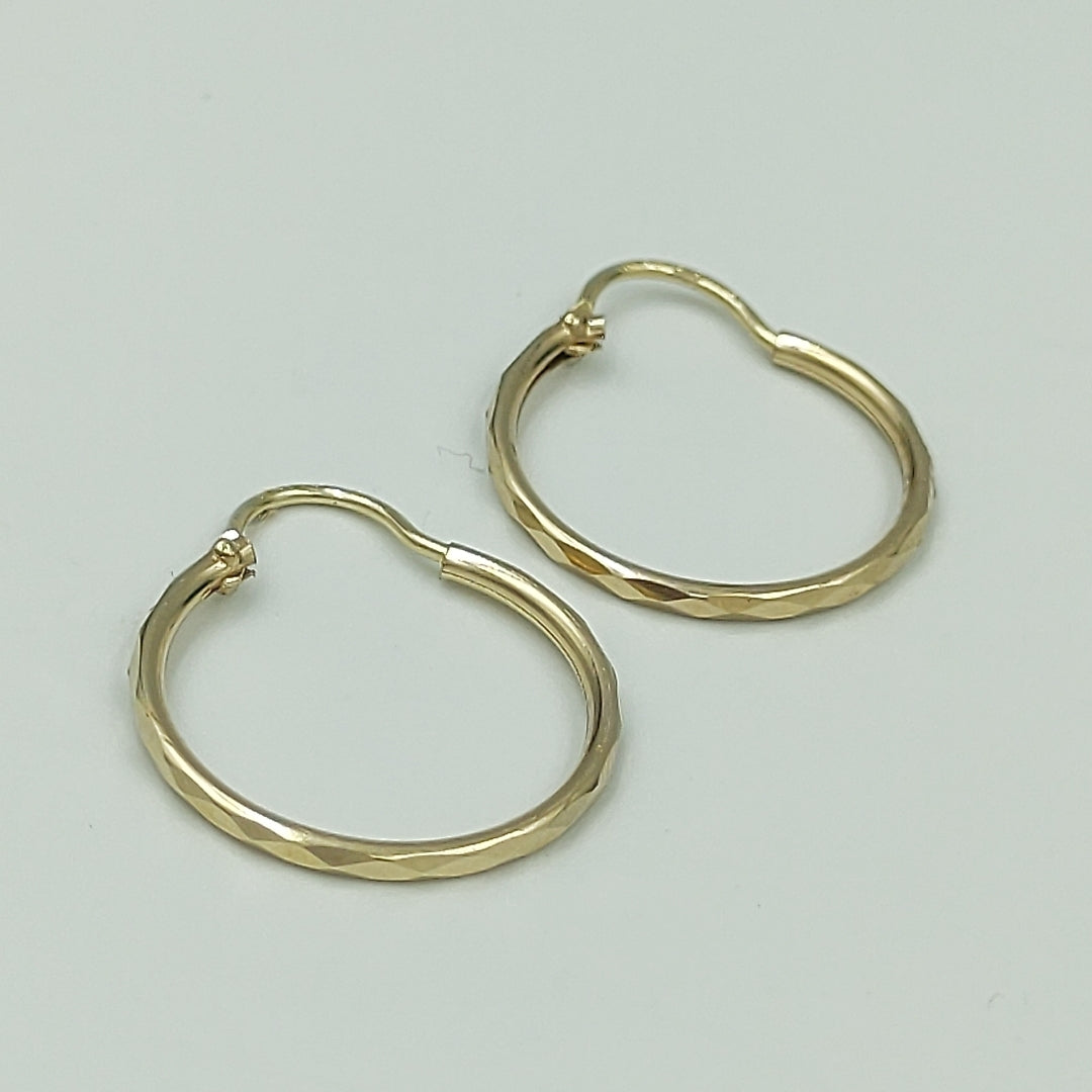 ARRACADAS PAR ORO 10 K 0.7 GRMS (SEMINUEVO)