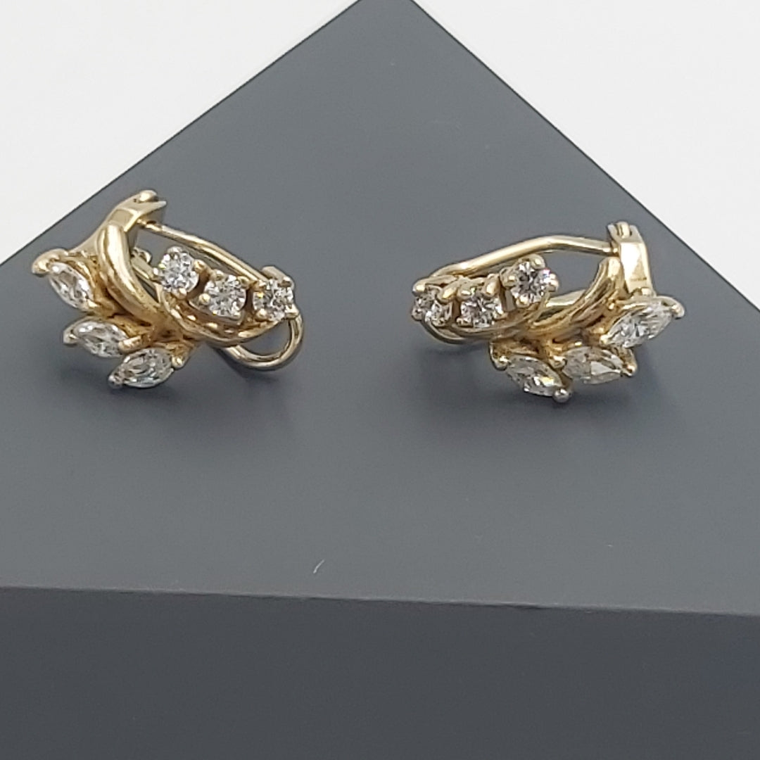 ARETES PAR ORO 8 K 3,30 GRMS (SEMINUEVO)