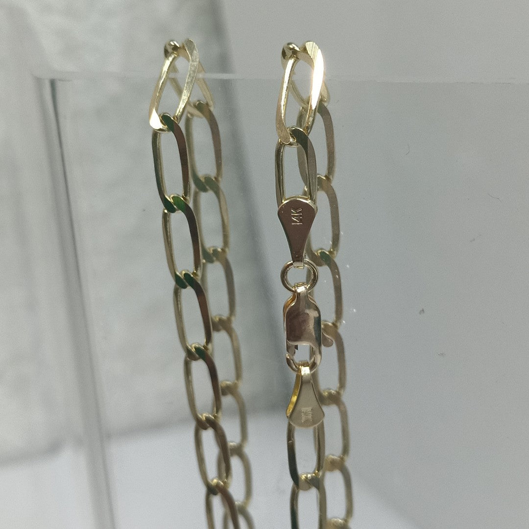 CADENA ESLABON 14K 60 CM 11.8 GR (NUEVO)