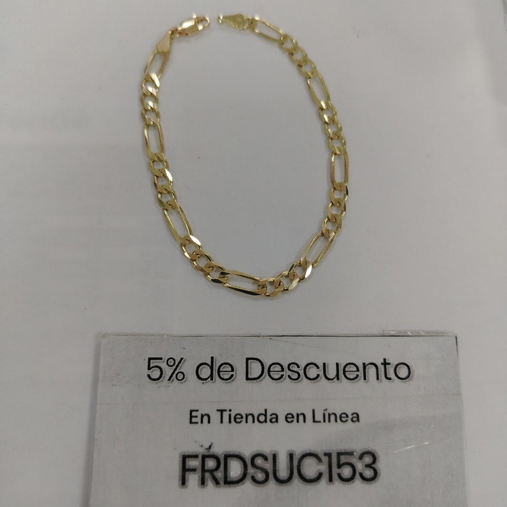 PULSERA 3X1 14K 21 CM 6.5 GR (NUEVO)