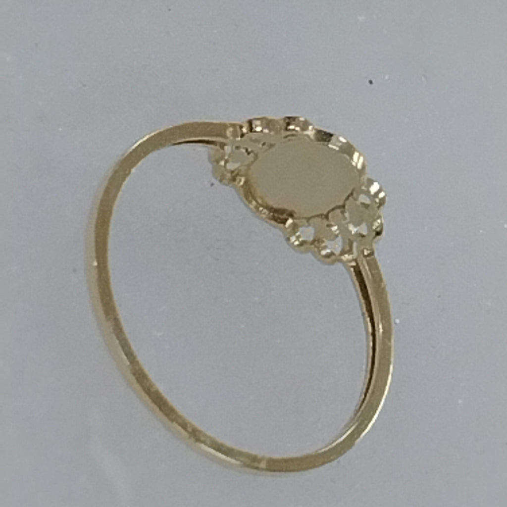 ANILLOS ANILLITO 10K TALLA 8 0.9 GR (NUEVO)