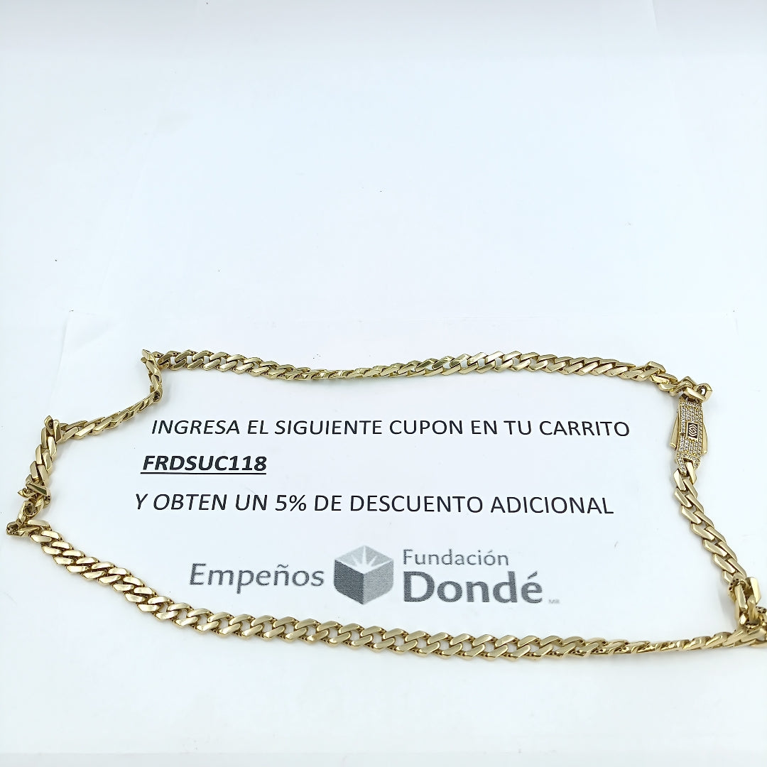CADENA ORO 10 K 30.1 GRMS (SEMINUEVO)