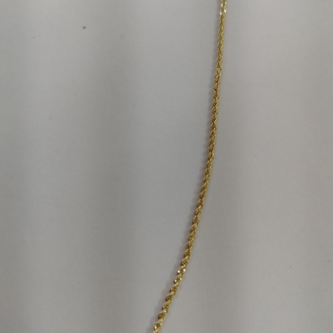 CADENA TORZAL 10K 55 CM 4.5 GR (NUEVO)