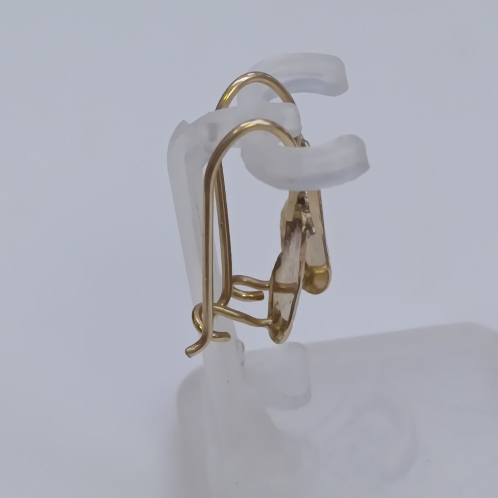 ARETES PAR ORO 10 K 1 GRMS (SEMINUEVO)