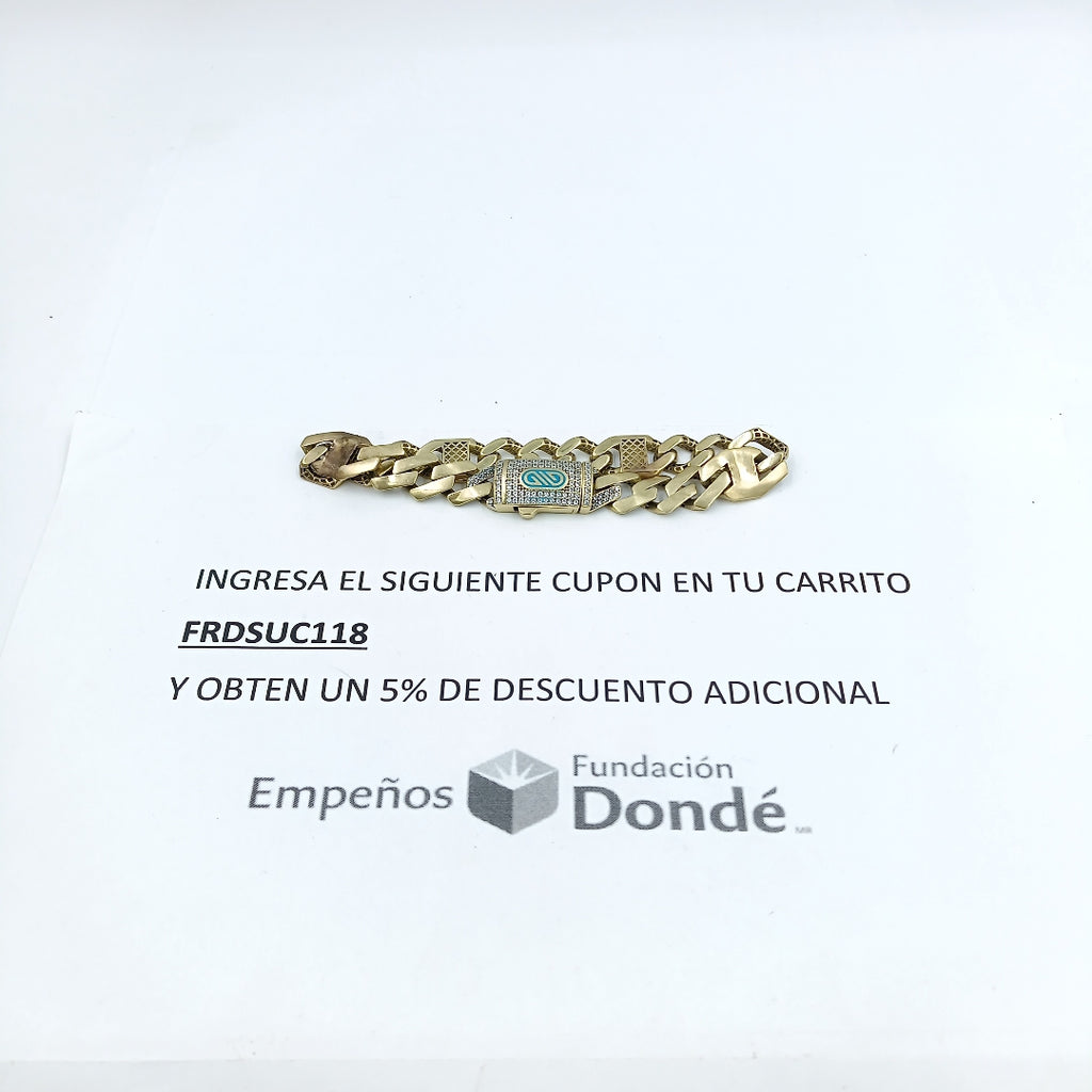 PULSERA ORO 10 K 14.6 GRMS (SEMINUEVO)