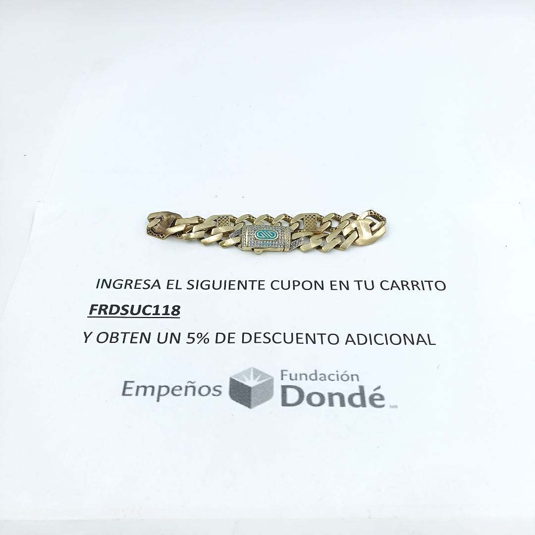 PULSERA ORO 10 K 14.6 GRMS (SEMINUEVO)