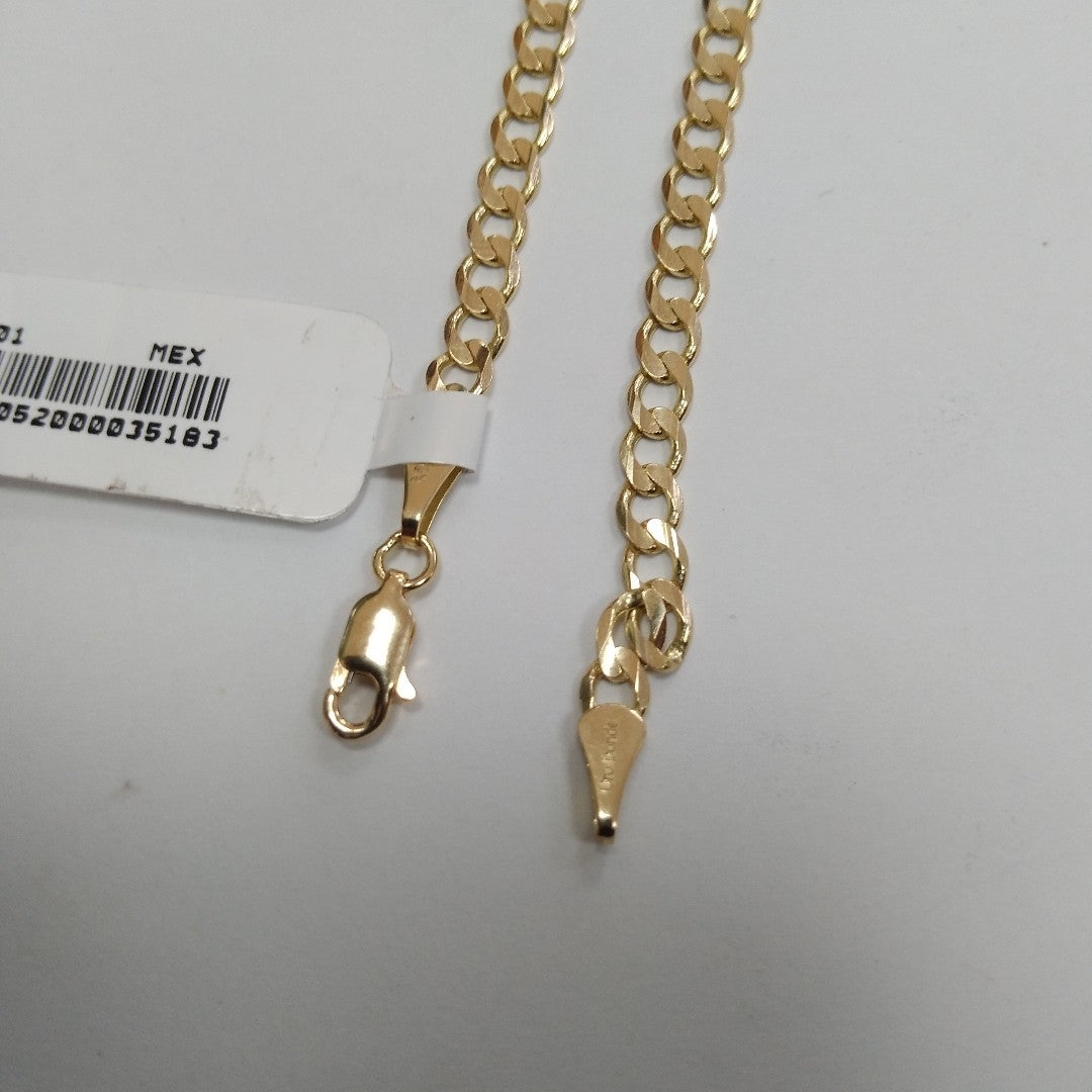PULSERA BARBADA 14K 21 CM 5 GR (NUEVO)