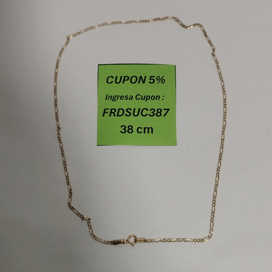 CADENA ORO 10 K 1,90 GRMS (SEMINUEVO)