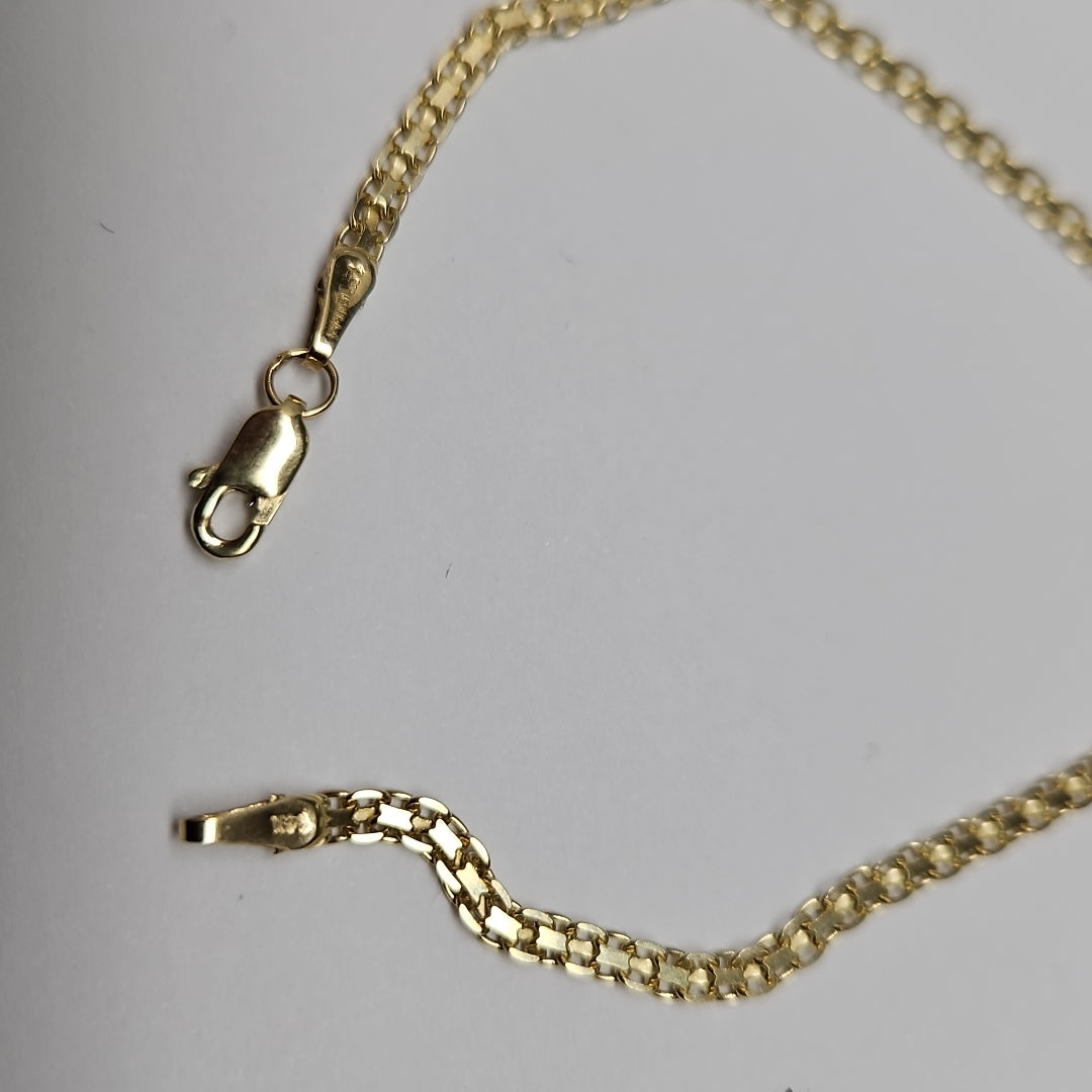 PULSERA BISMARK 14K 18 CM 2.4 GR (NUEVO)