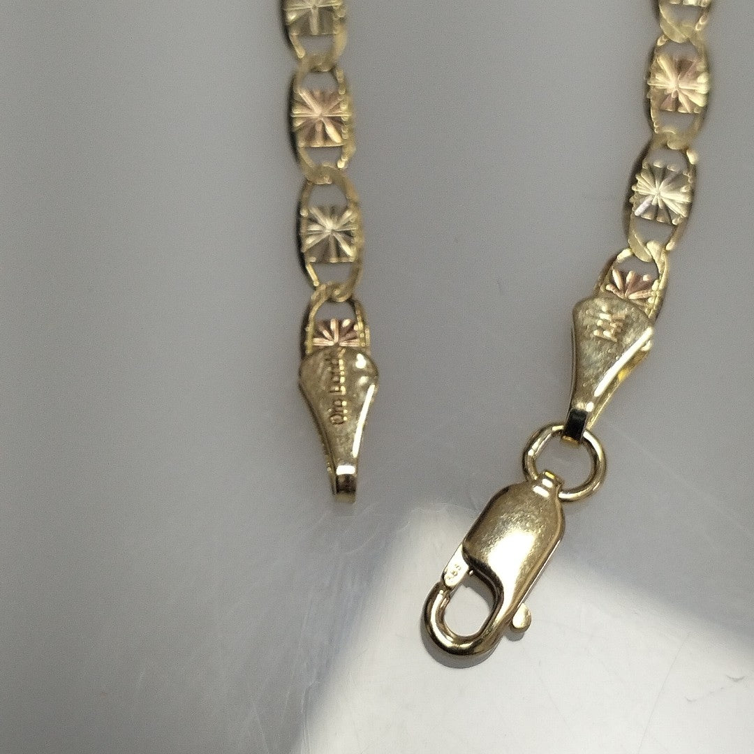 PULSERA GUCHI 14K 18 CM 2.9 GR (NUEVO)