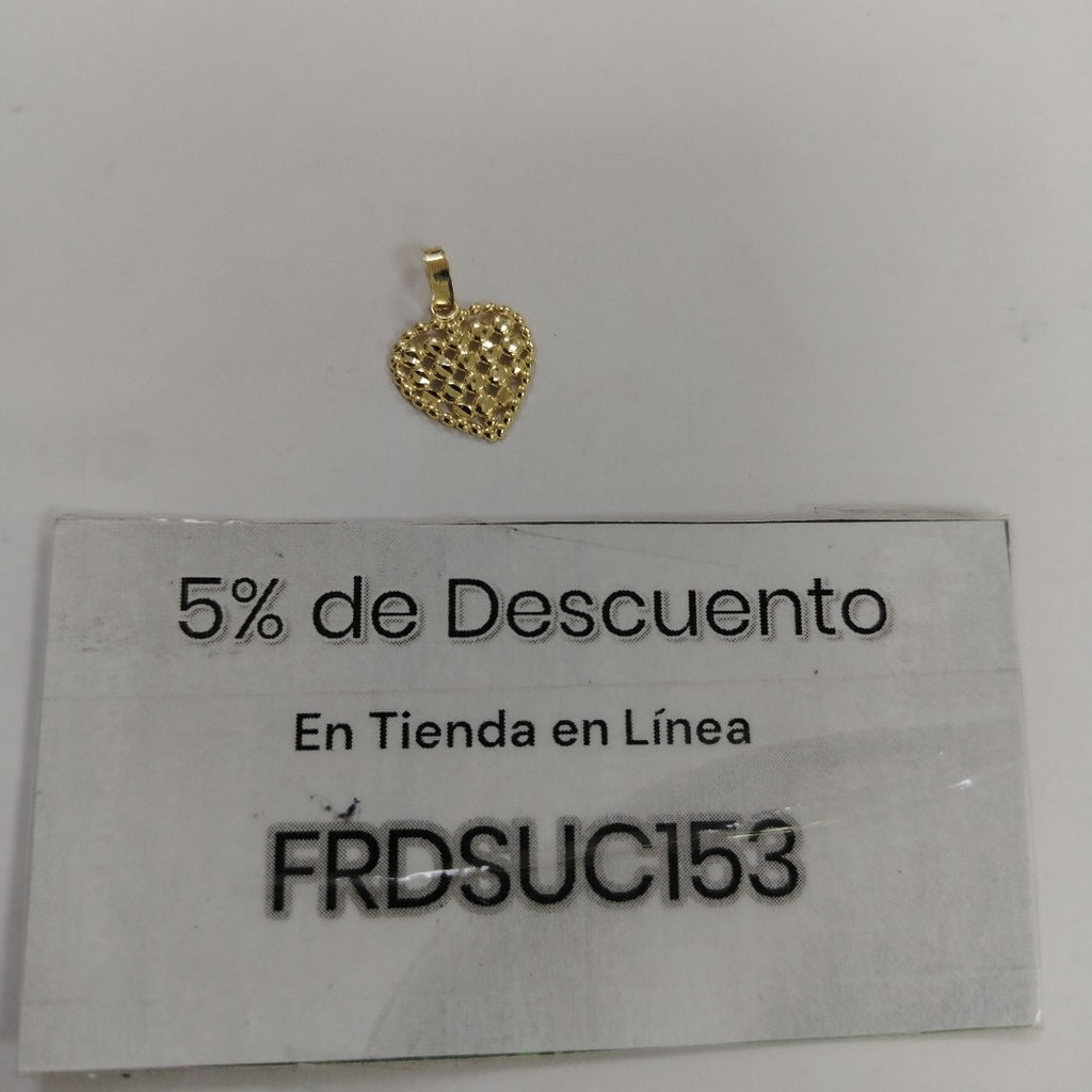DIJE FIG CORAZON 14K 0.8 GR (NUEVO)
