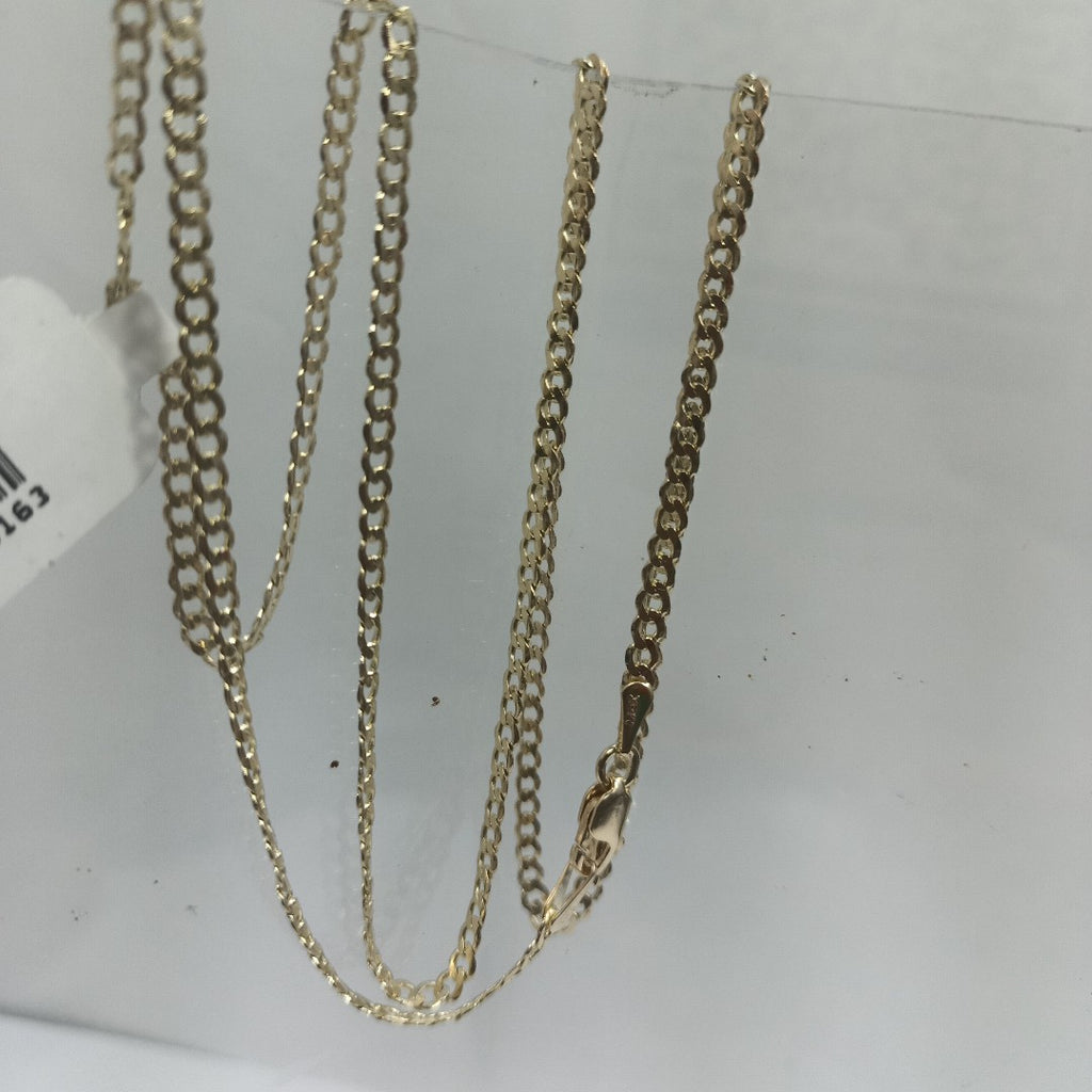 CADENA BARBADA 14K 55 CM 5.1 GR (NUEVO)