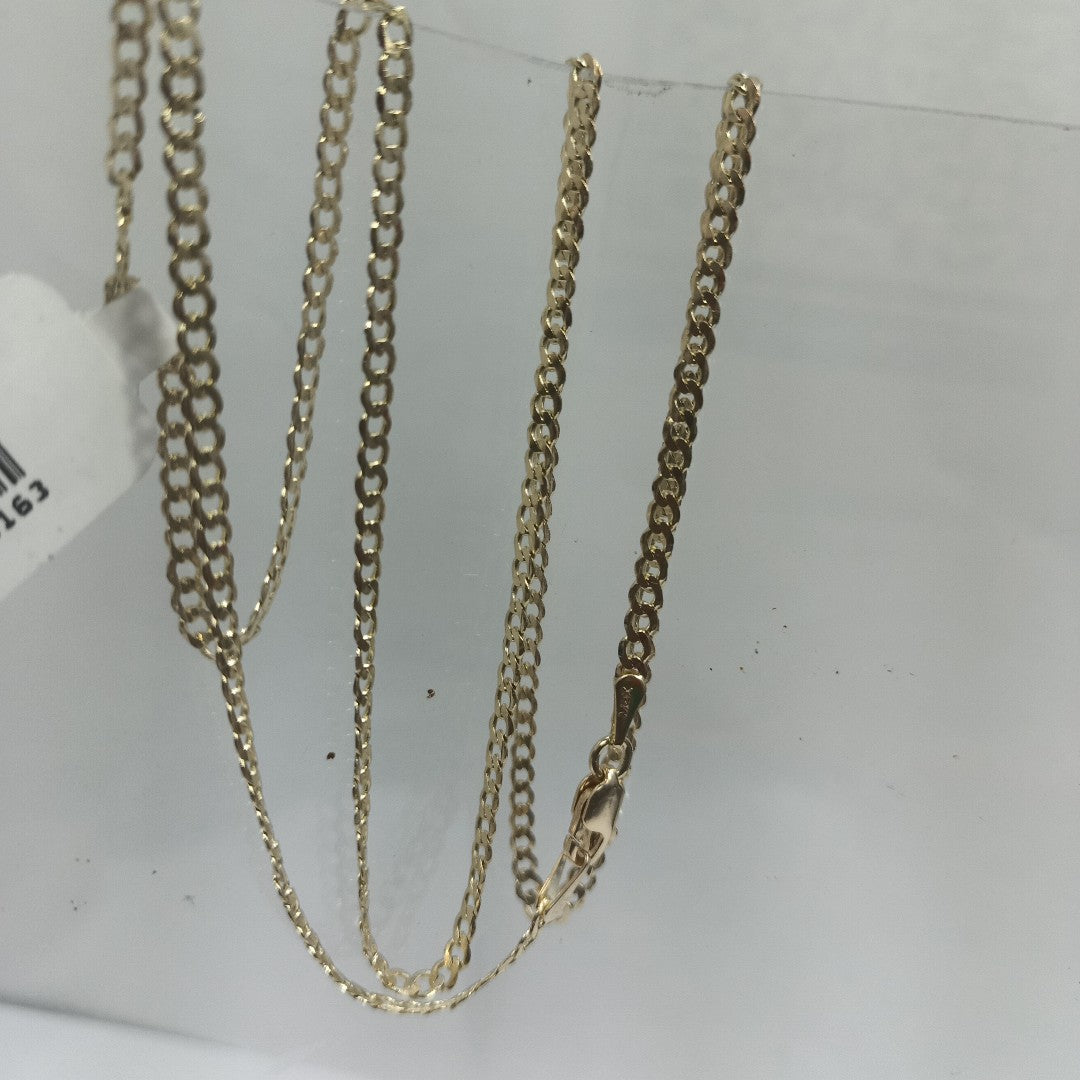 CADENA BARBADA 14K 55 CM 5.1 GR (NUEVO)