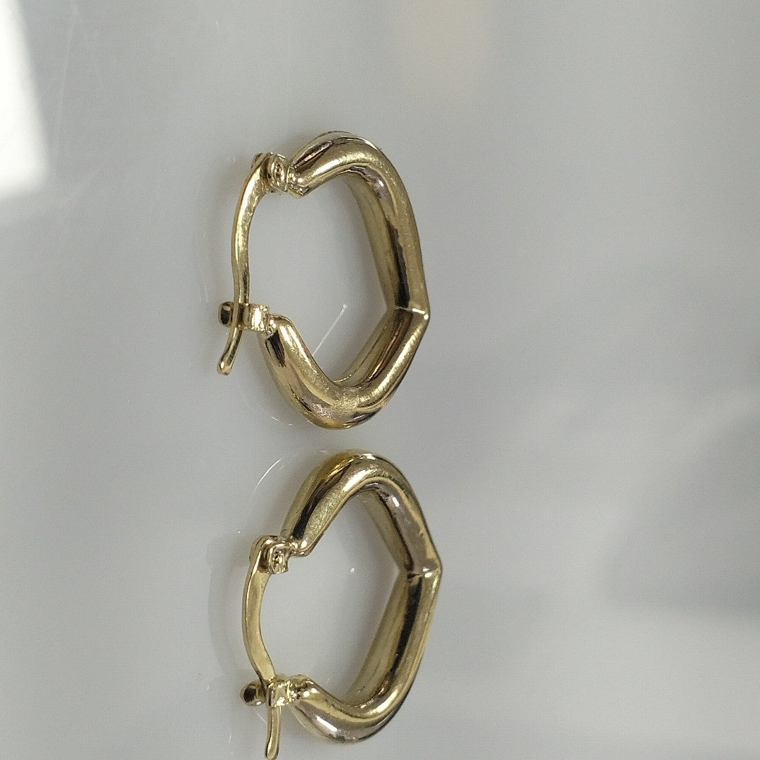 ARETES ARRACADAS 14K 2.1 GR (NUEVO)