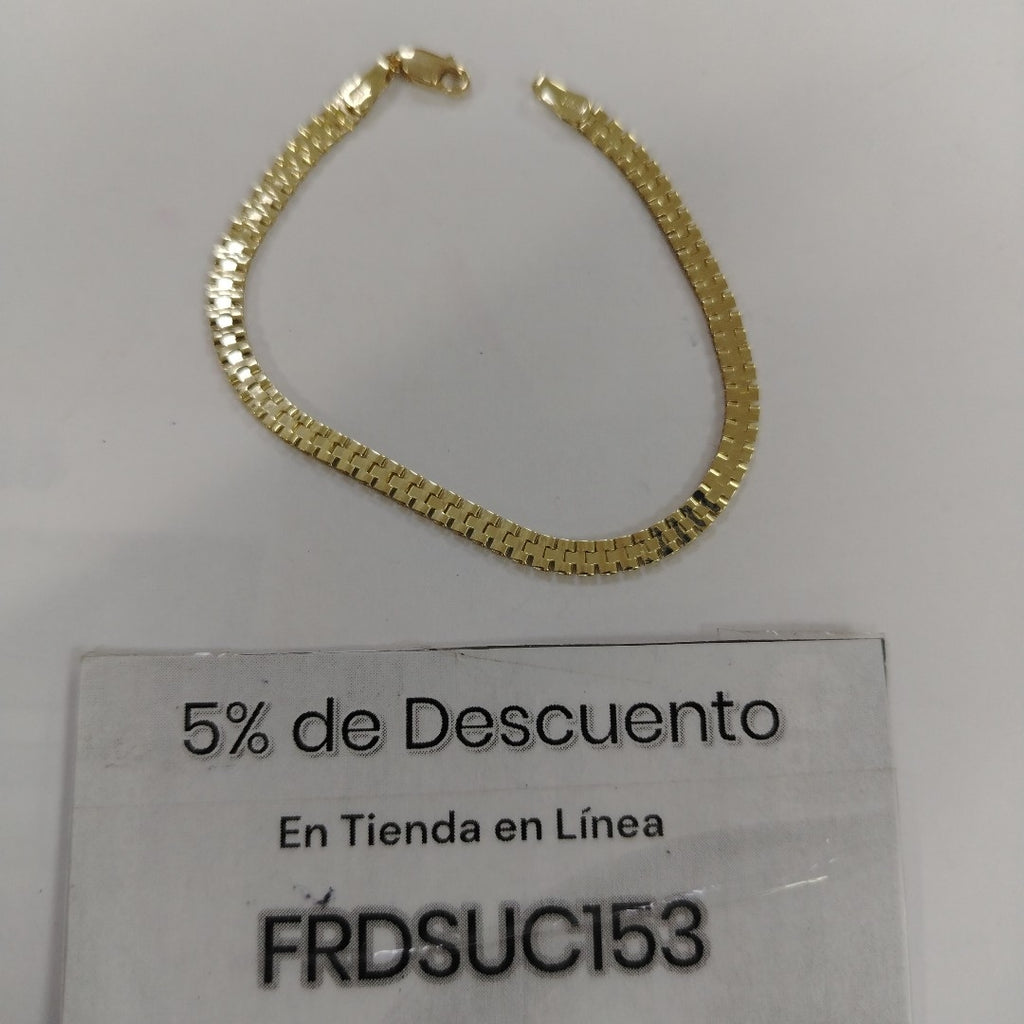 PULSERA ESPECIAL 10K 18 CM 3.3 GR (NUEVO)