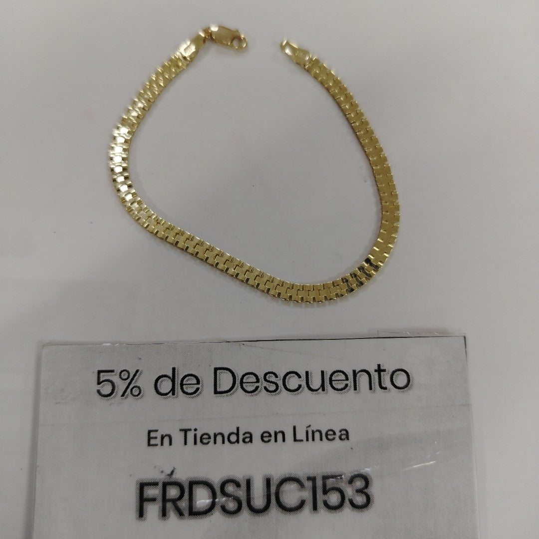 PULSERA ESPECIAL 10K 18 CM 3.3 GR (NUEVO)