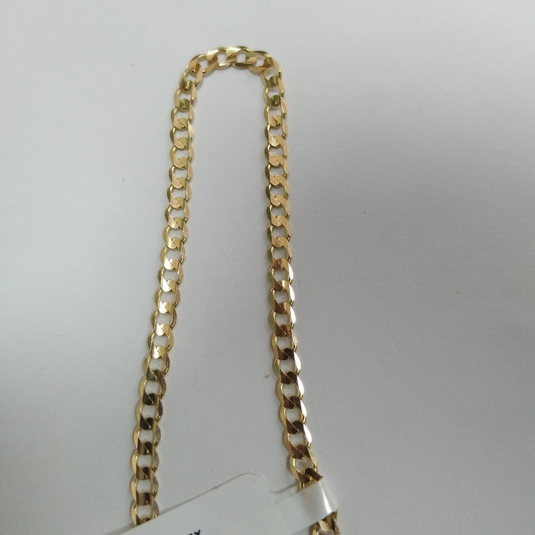 PULSERA BARBADA 14K 21 CM 5 GR (NUEVO)