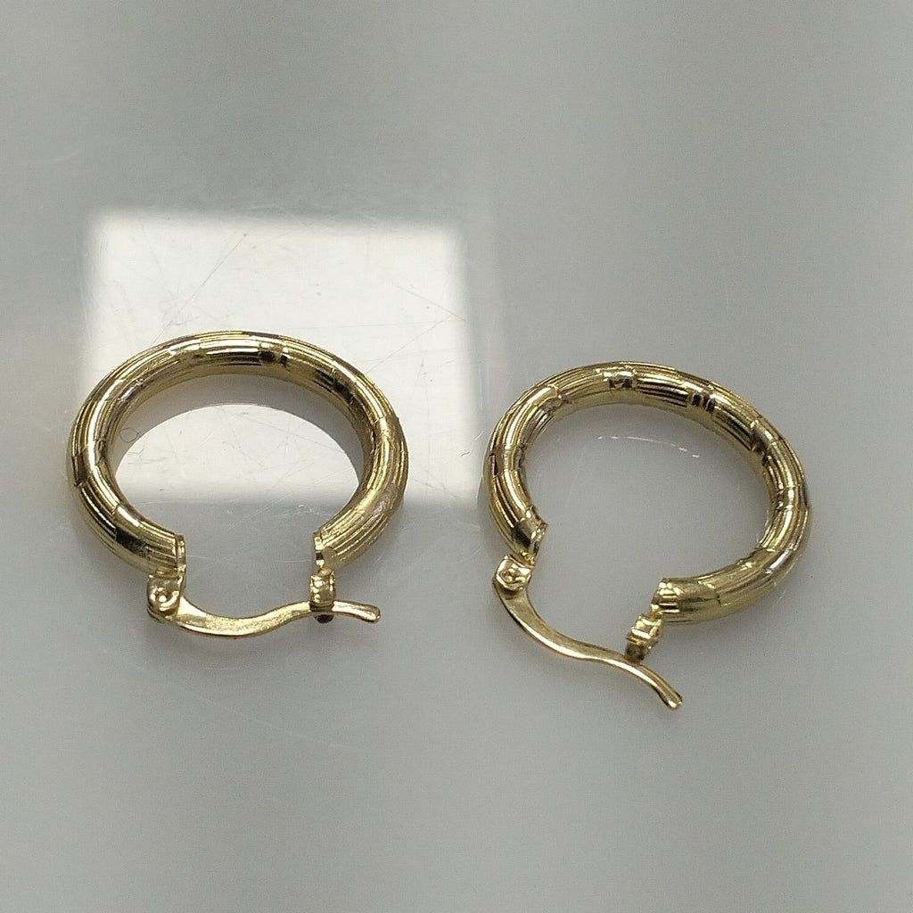 ARETES ARRACADAS 14K 2.7 GR (NUEVO)