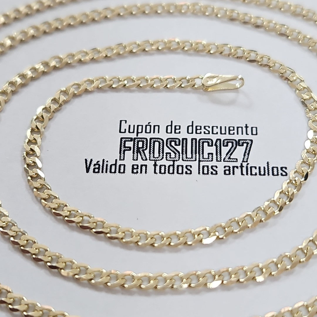 CADENA BARBADA 14K 60 CM 5.9 GR (NUEVO)